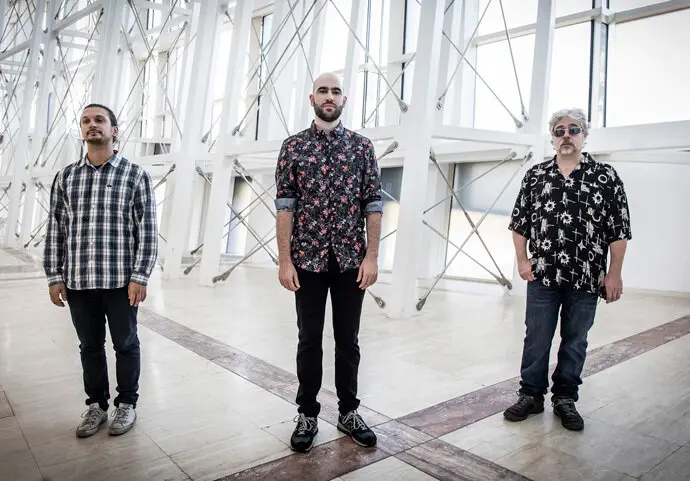 El grupo Xan Campos Tr&iacute;o. / x