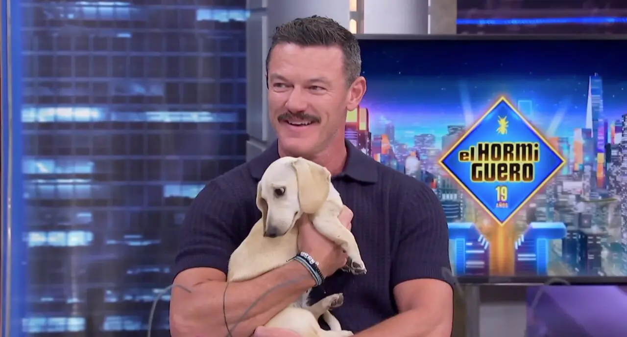 Luke Evans durante su entrevista en El Hormiguero. / A3