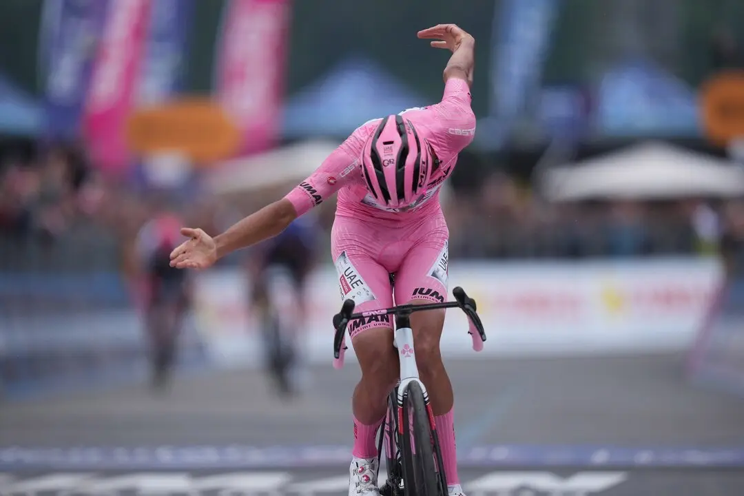 El ciclista mexicano Isaac del Toro (UAE Team Emirates-XRG). / x