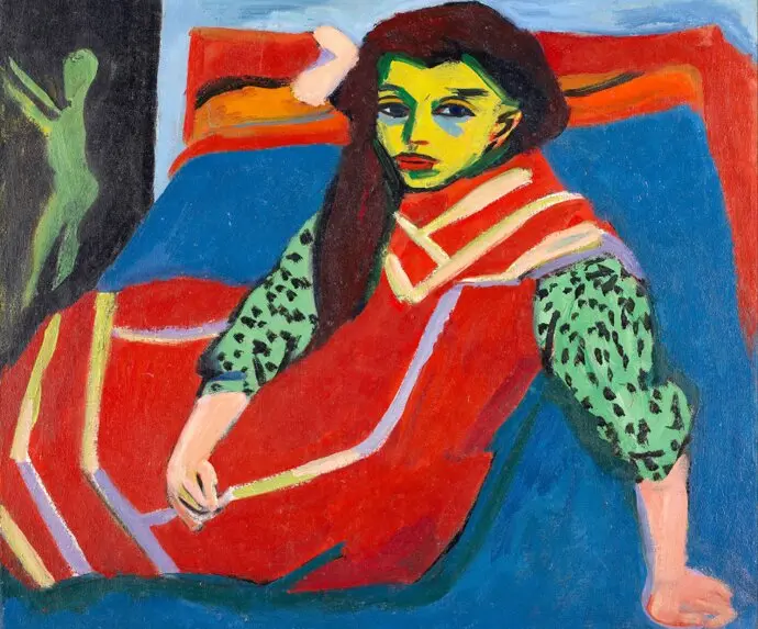 Obra del artista Ernst Ludwig Kirchner. / x