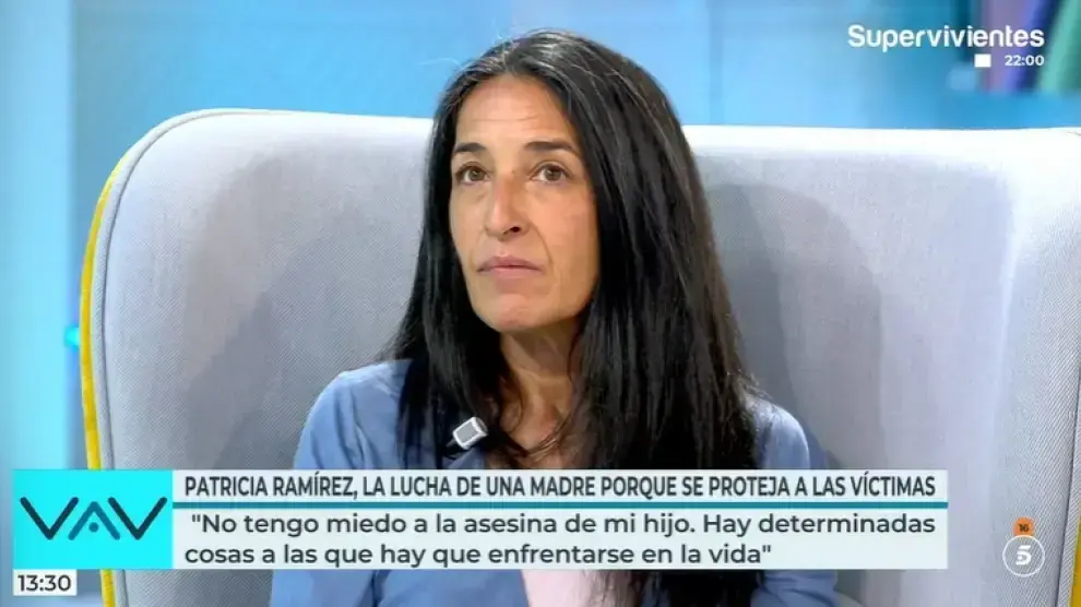 Patricia Ram&iacute;rez, madre de Gabriel Cruz: "No tengo miedo a Ana Julia Quezada. Quiero que cumpla su condena con todas las garant&iacute;as"Patricia Ram&iacute;rez, madre de Gabriel Cruz en el programa. / Telecinco