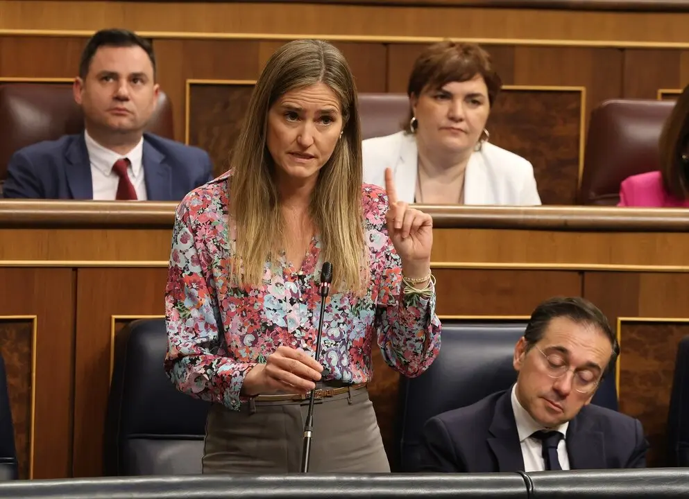 La vicepresidenta tercera y ministra para la Transici&oacute;n Ecol&oacute;gica, Sara Aagesen. / Marta Fern&aacute;ndez