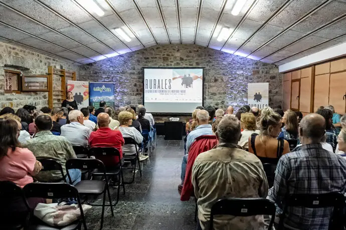 Proyecci&oacute;n de un corto en el festival 'Rurales'. / ep