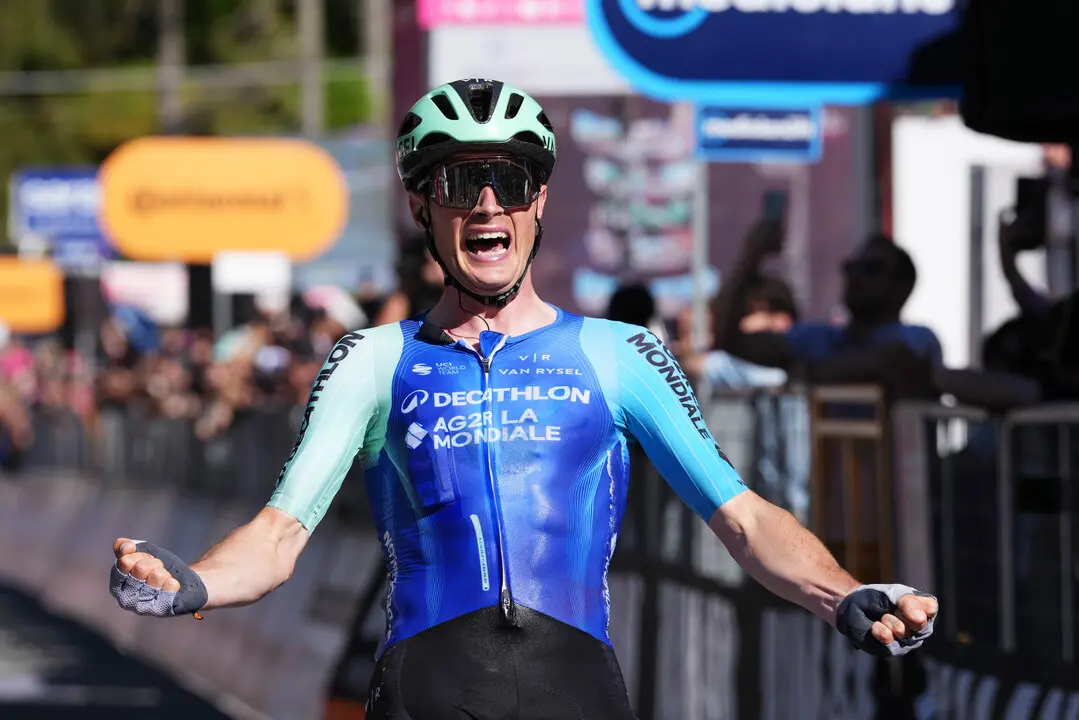 El ciclista franc&eacute;s Nicolas Prodhomme (Decathlon AG2R La Mondiale Team). / X