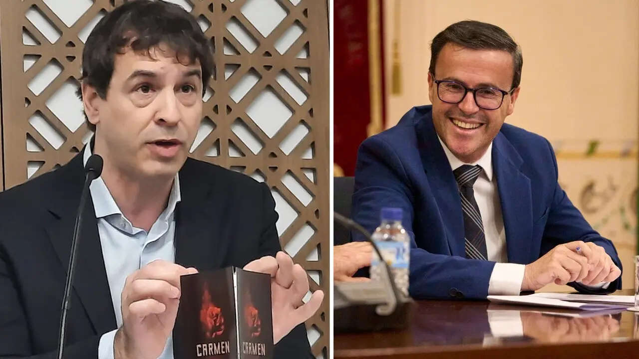 David S&aacute;nchez (izq) y Miguel &Aacute;ngel Gallardo (dcha). / EP