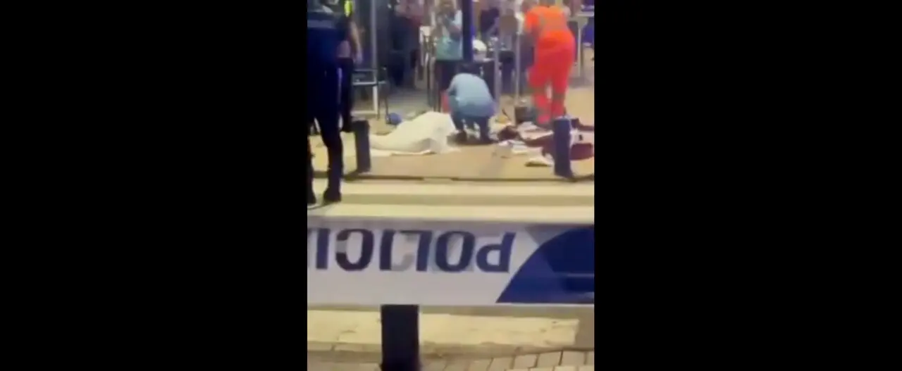 La Polic&iacute;a en el lugar de los hechos. / X