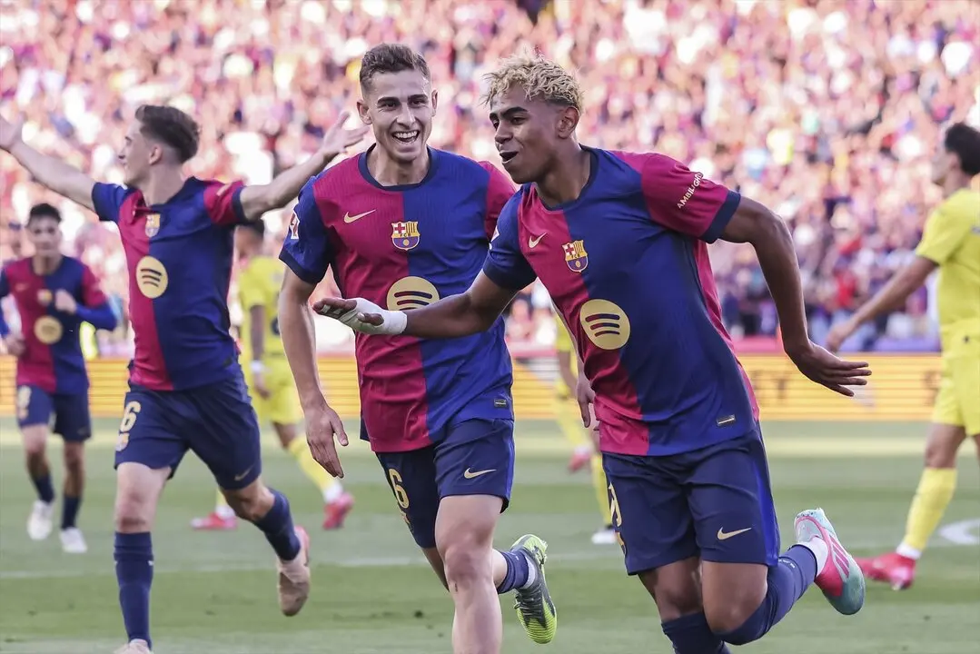 &Uacute;ltimo partido de liga entre Barcelona y Villarreal. / EP