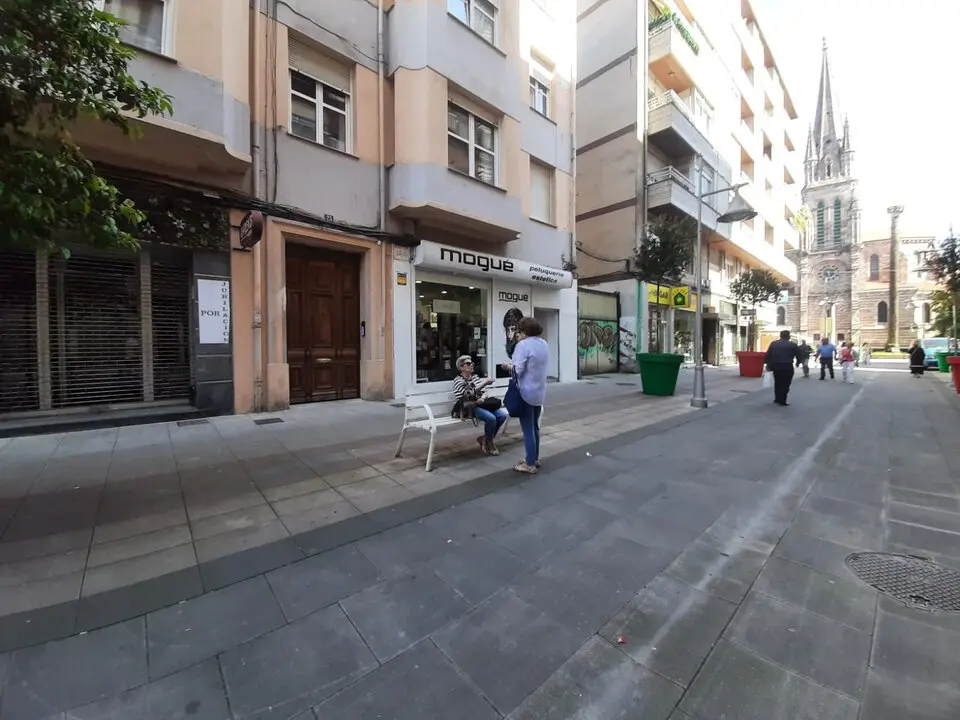 Una de las calles principales de Santander. / S.D.