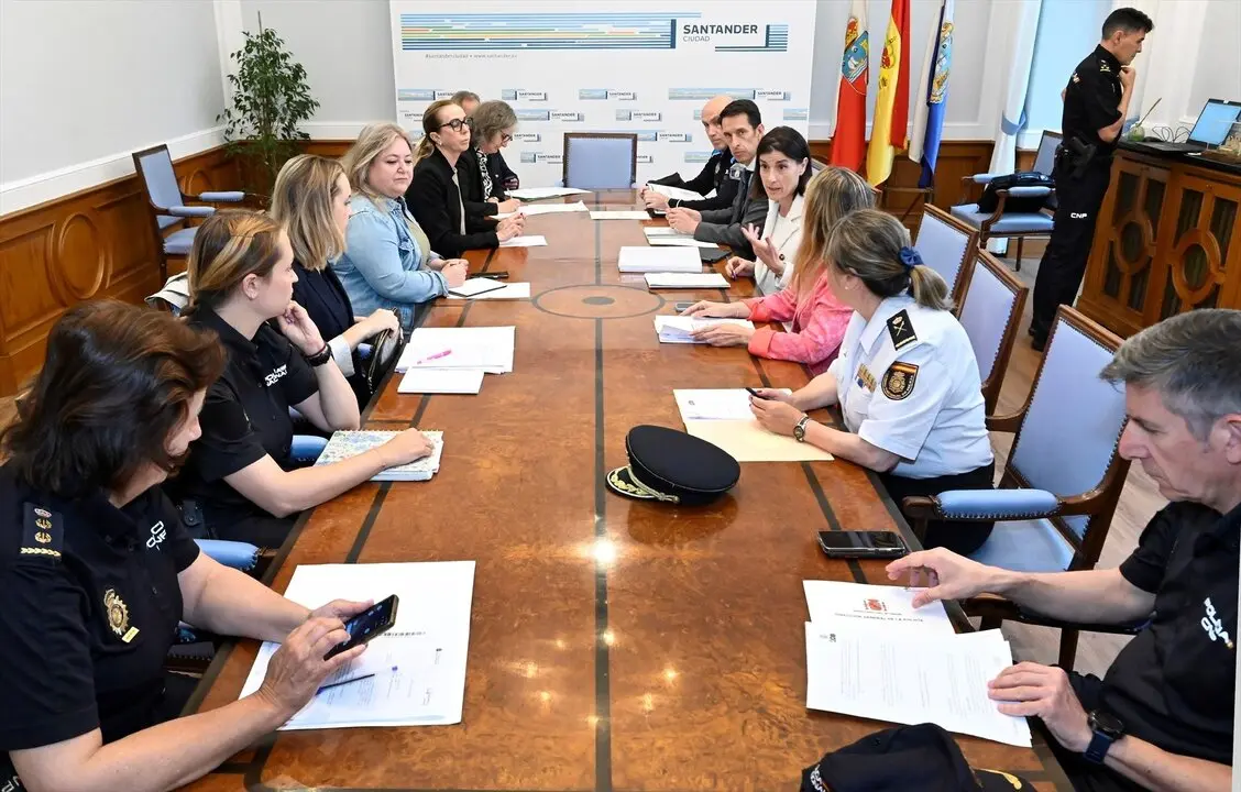 Junta Local de Seguridad en Santander. / A.E.
