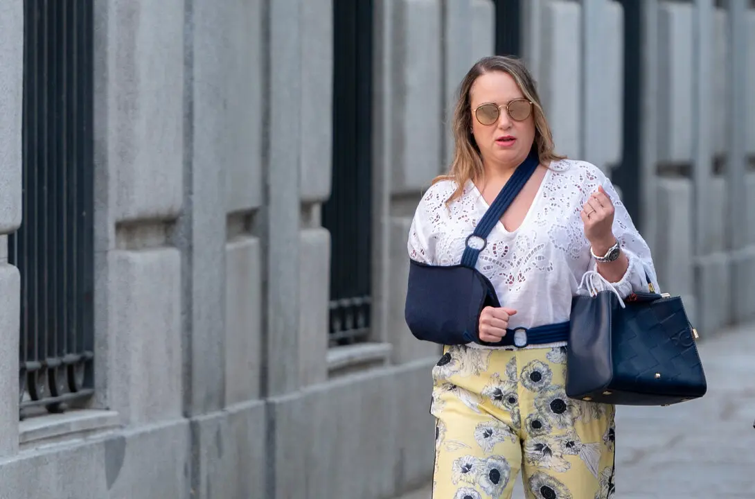 La empresaria Leonor Gonz&aacute;lez Pano, declara como testigo por el &lsquo;caso Koldo&rsquo;, ante el Tribunal Supremo. / EP