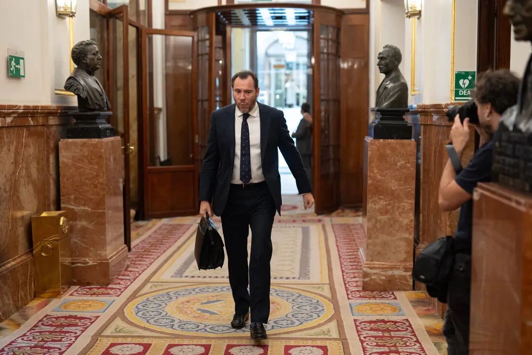 El ministro de Transportes y Movilidad Sostenible, &Oacute;scar Puente. / EP