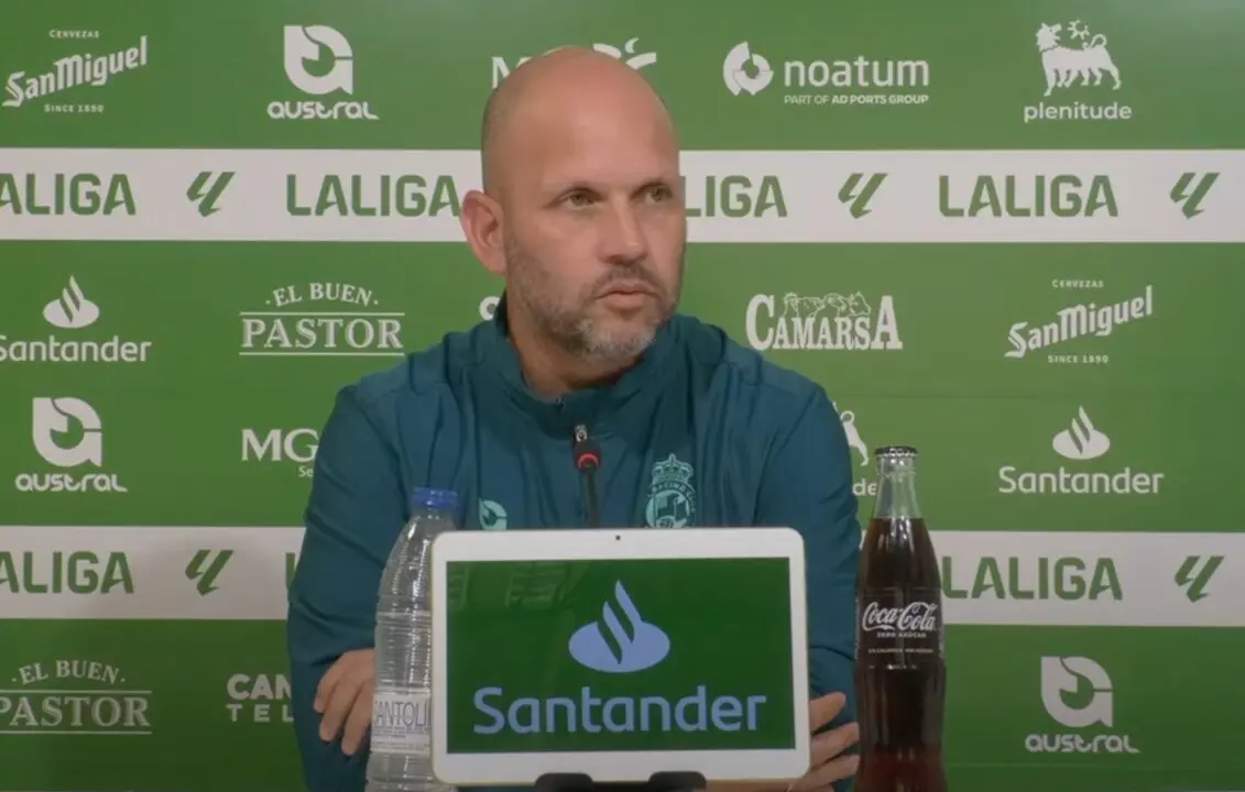 Jos&eacute; Alberto en la rueda de prensa. / RRC