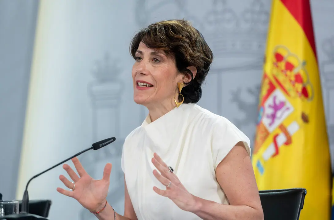 La ministra de Inclusi&oacute;n, Seguridad Social y Migraciones, Elma Saiz. / EP