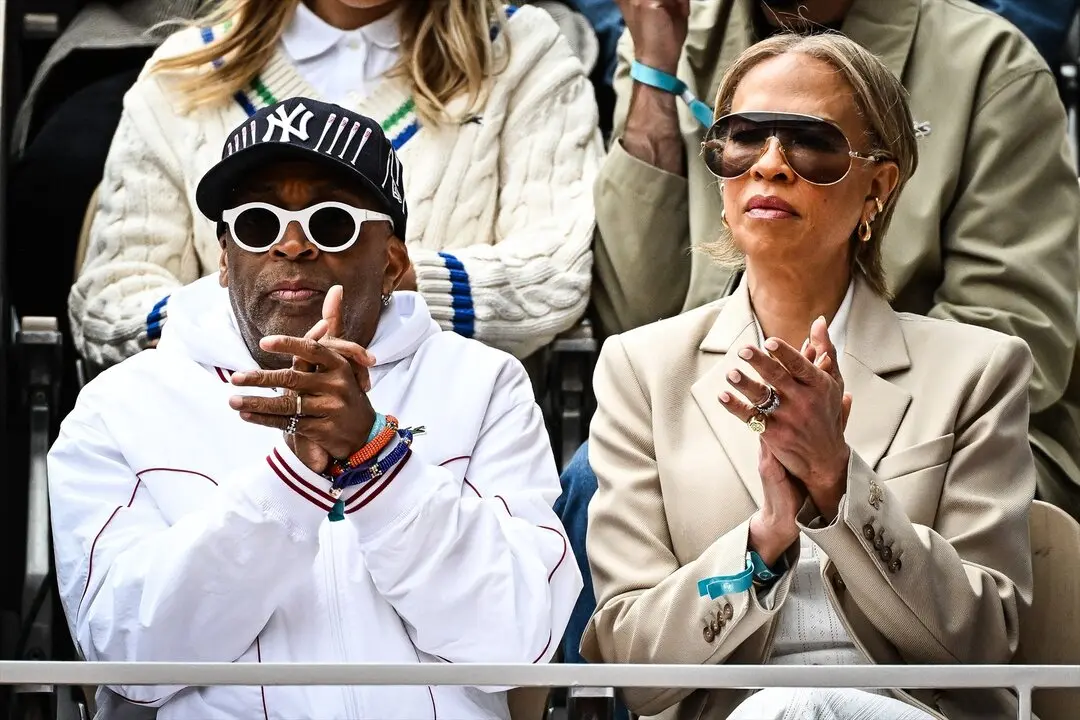 El director Spike Lee y su esposa, Tonya Lewis Lee. AFP7