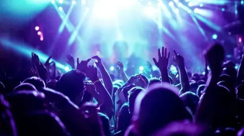 Varias personas en un concierto. / A.S.