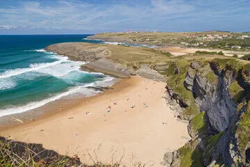 La playa de Cuberris en Ajo. / A.S.P