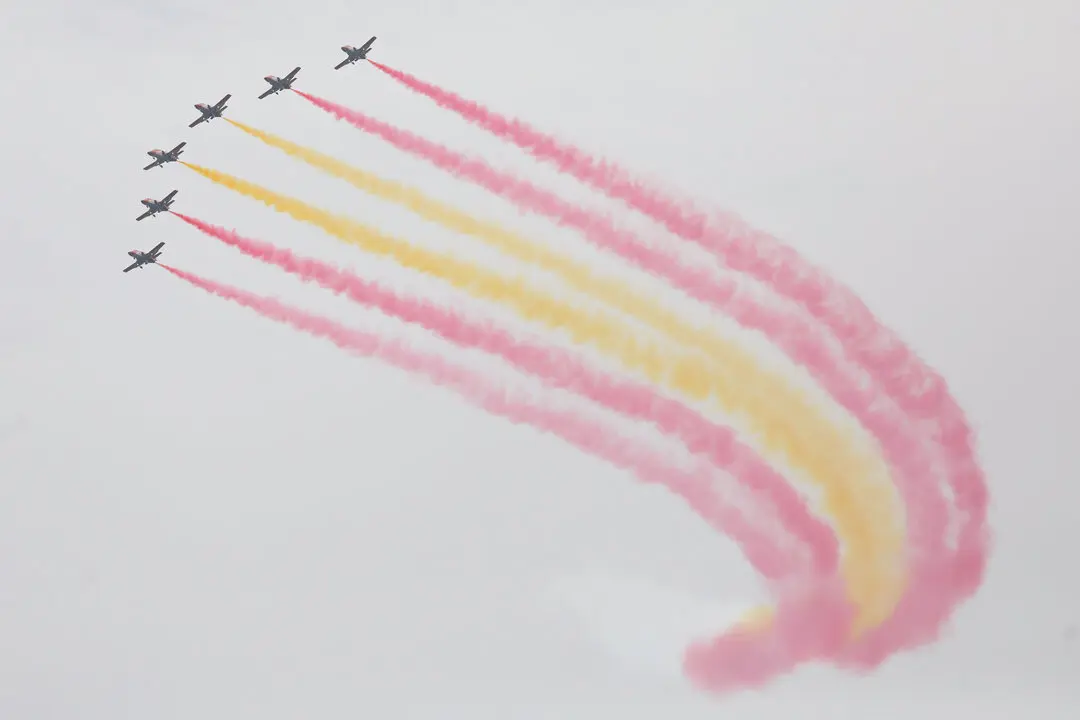 Festival a&eacute;reo &lsquo;Aire 2025&rsquo;, en el Centro Deportivo y Cultural del Ej&eacute;rcito del Aire y del Espacio. / Edu Botella