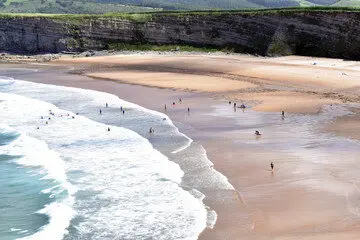 Una de las playas de Somo. / A.S.P