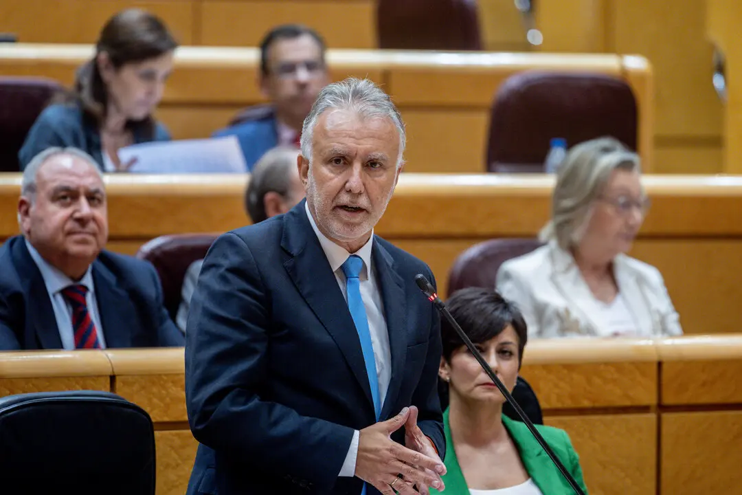 El ministro de Pol&iacute;tica Territorial y Memoria Democr&aacute;tica, &Aacute;ngel V&iacute;ctor Torres. / EP