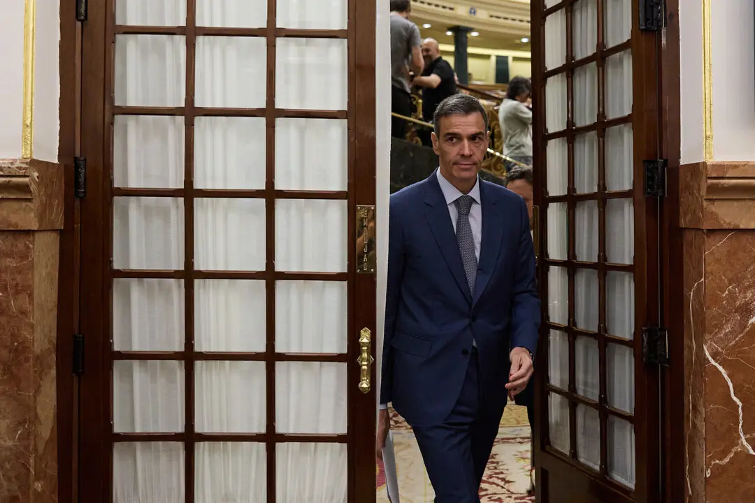 El presidente del Gobierno, Pedro S&aacute;nchez, durante una sesi&oacute;n de control al Gobierno. / Jes&uacute;s Hell&iacute;n