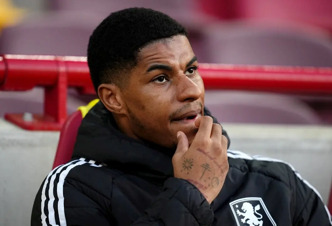 Marcus Rashford en el Aston Villa. / John Walton
