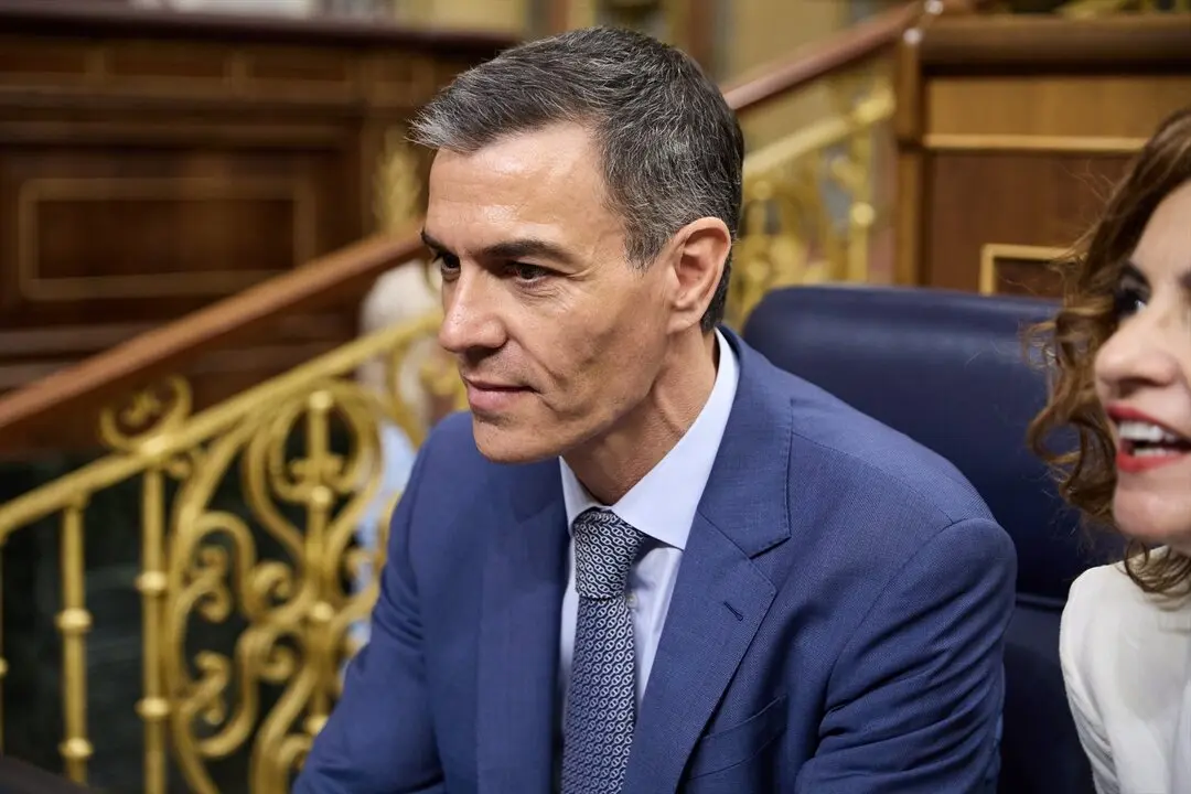 El presidente del Gobierno, Pedro S&aacute;nchez, durante una sesi&oacute;n de control al Gobierno. / Jes&uacute;s Hell&iacute;n