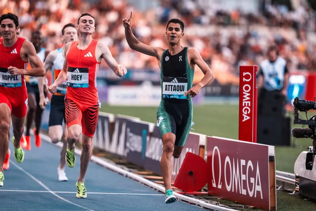 Mohamed Attaoui durante la carrera. / Alexandre Martins