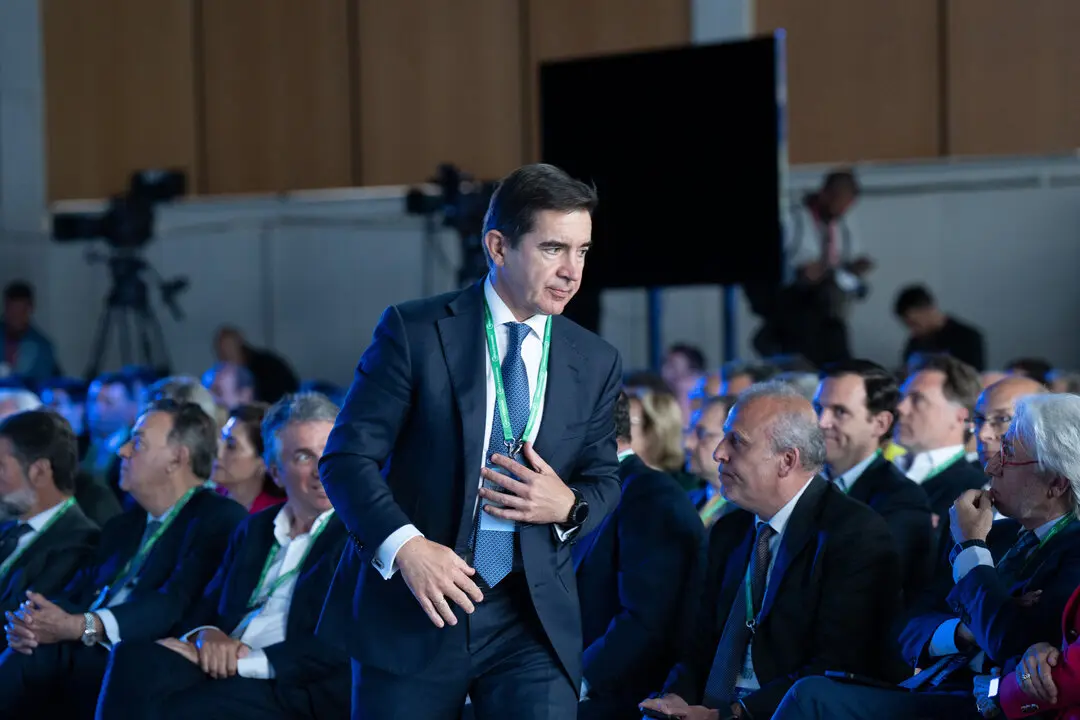 El presidente del BBVA, Carlos Torres. / David Zorrakino