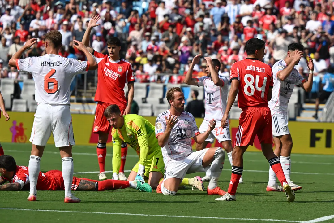 Partido disputado entre Bayern y Benfica en el Mundial de Clubes. / Sven Hoppe