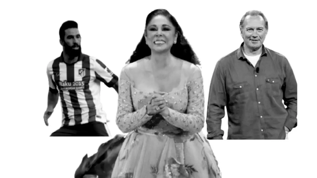 Isabel Pantoja, Arda Turan y Bert&iacute;n Osborne, en la lista de morosos. / EP