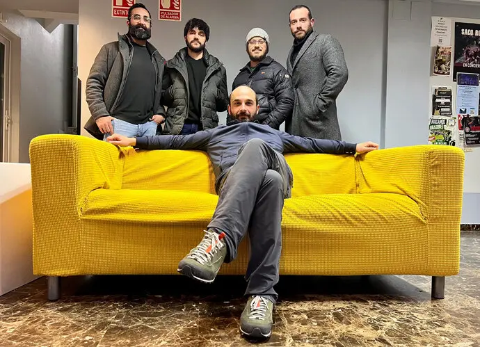 El grupo de m&uacute;sica urbana, 'Pagano's'. / x