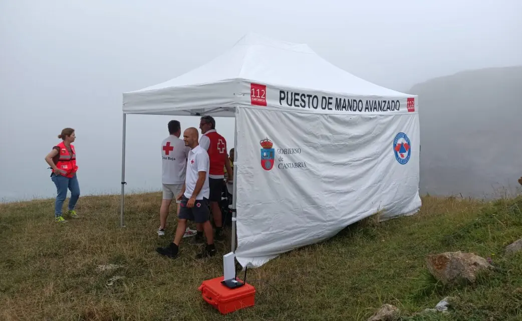 Operativo de b&uacute;squeda del joven. / 112 Cantabria