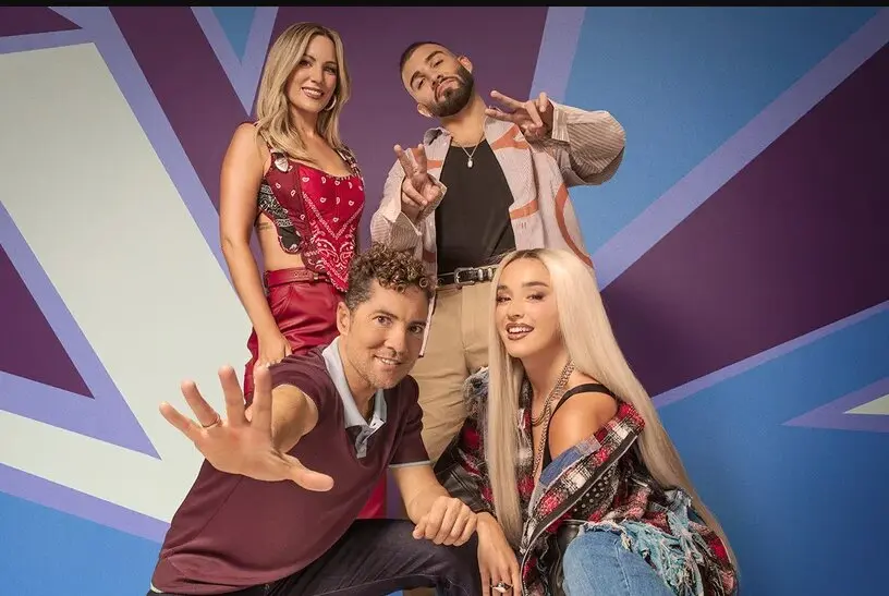 Los coach de La Voz Kids 2025. / Redes Sociales