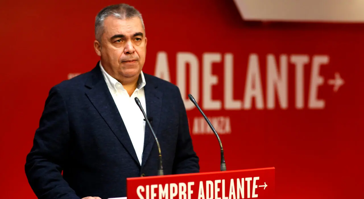 El secretario de Organizaci&oacute;n del PSOE, n&uacute;mero tres del partido, Santos Cerd&aacute;n. E.P.