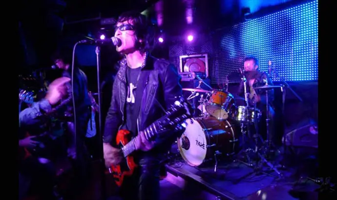 La banda japonesa Guitar Wolf. / x