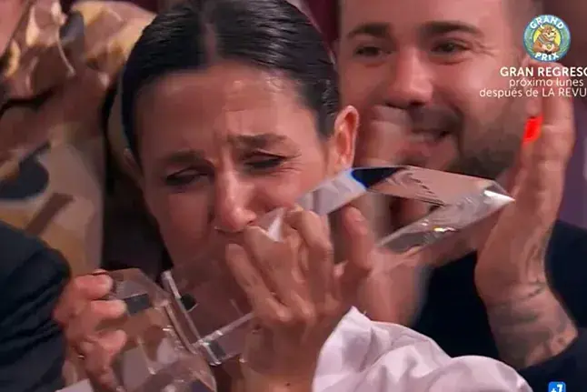 Gabriela, tras proclamarse ganadora de MasterChef 13 / RTVE