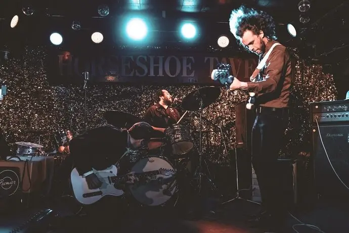 'The Mooks' durante un concierto. / x