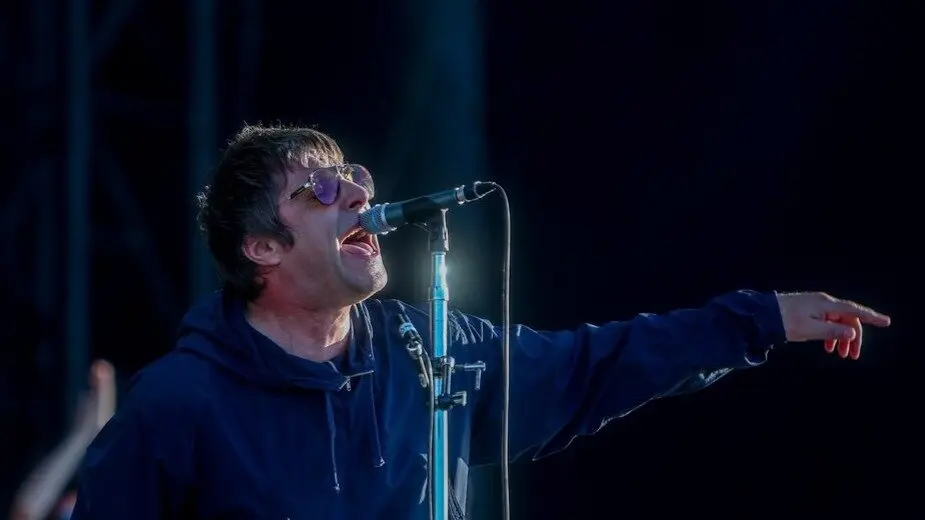El cantante Liam Gallagher durante una actuaci&oacute;n. EP / Archivo