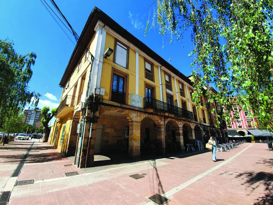 La Plaza Baldomero Iglesias, lugar propuesto por el PRC para ubicar el futuro Museo del Hojaldre. / Alerta
