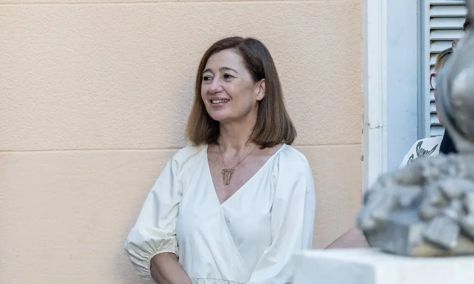 La presidenta del Congreso de los Diputados, Francina Armengol, durante el acto &lsquo;Orgullo y justicia&rsquo;. / Ricardo Rubio