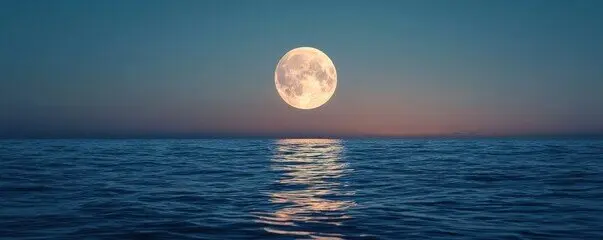 Vista de la luna del verano. / A.S.P