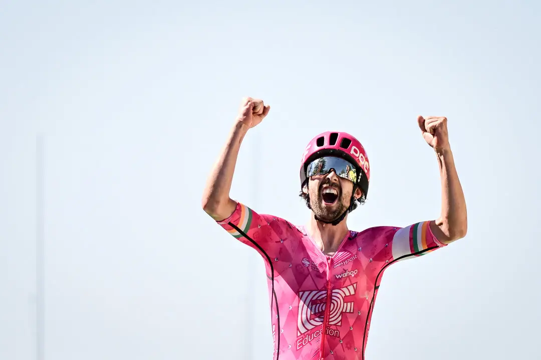 El ciclista irland&eacute;s Ben Healy (EF Education-EasyPost). / X