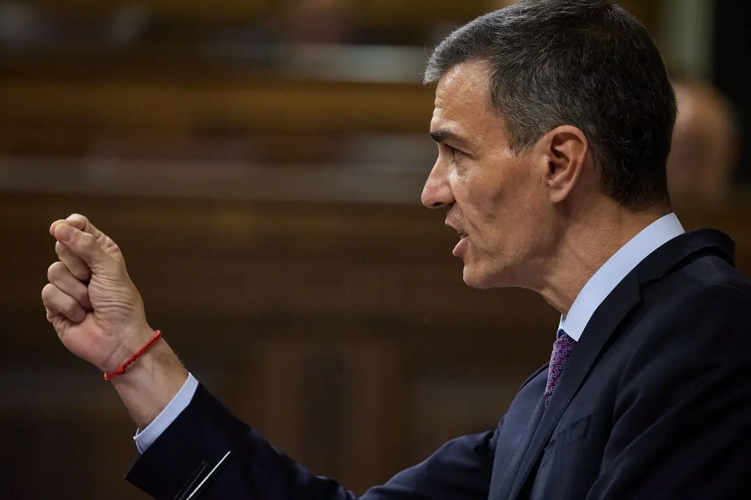 El presidente del Gobierno, Pedro S&aacute;nchez, durante un pleno extraordinario, en el Congreso de los Diputados. / Jes&uacute;s Hell&iacute;n