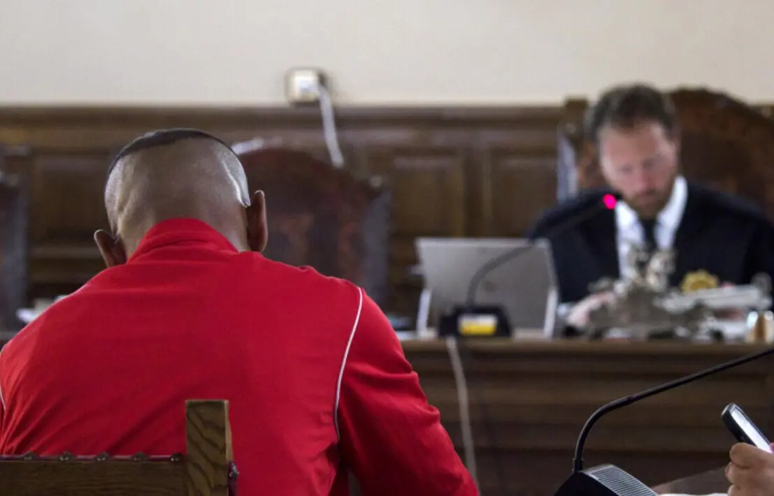 Momento del juicio del acusado. / RRSS