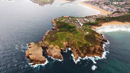 Vista desde arriba de Suances. / A.S.P