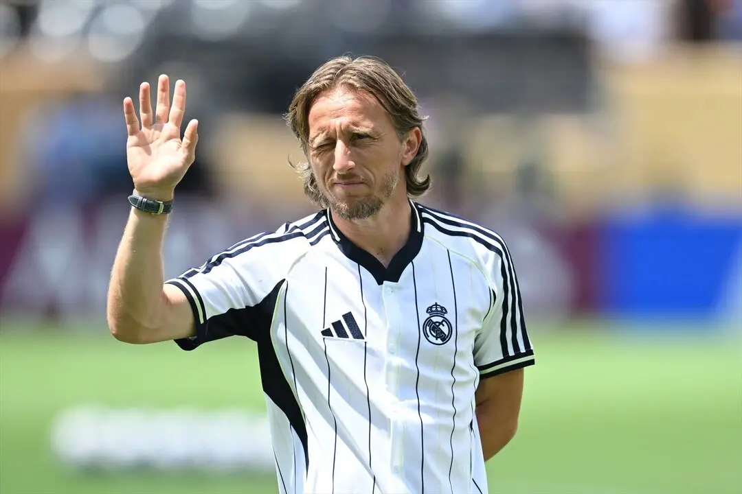 Luka Modric durante el Mundial de Clubes con el Real Madrid. / Sven Hoppe