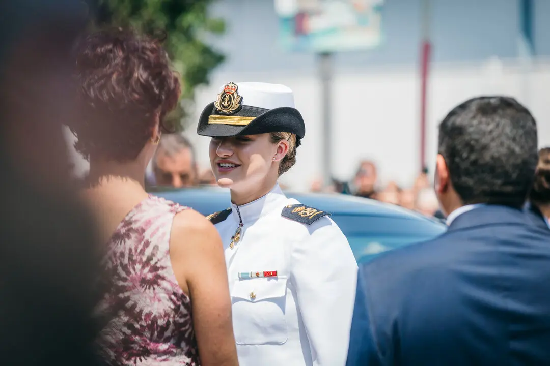 La princesa Leonor fue galardonada con la Medalla de Oro de Galicia. / EP
