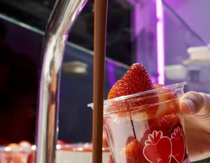 El viernes llegan a Santander "las mejores fresas de Espa&ntilde;a". / LF