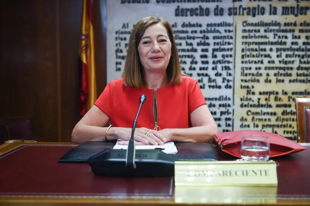 La expresidenta de las Islas Baleares y actual presidenta del Congreso, Francina Armengol. / Gustavo Valiente