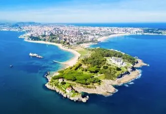 Vista a&eacute;rea de Santander. / A.S.